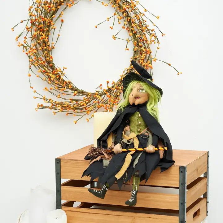 Hortense Witch Gathered Traditions Art Doll by Joe Spencer