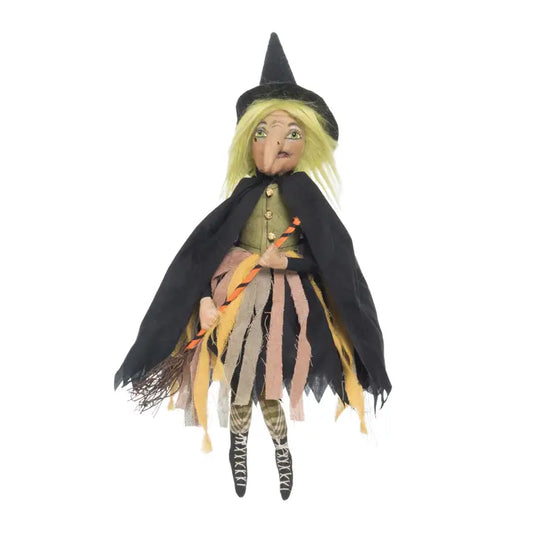 Hortense Witch Gathered Traditions Art Doll by Joe Spencer